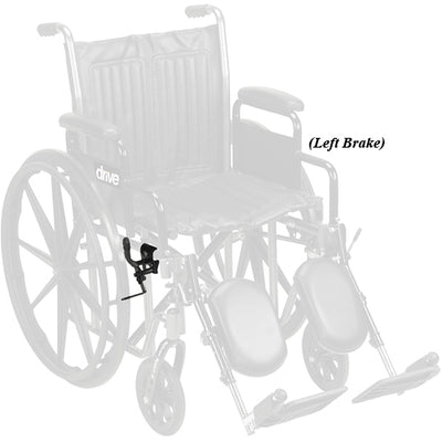 Left Brake Assembly for Silver Sport 2 Wheelchair (Wheelchair - Accessories/Parts) - Img 1