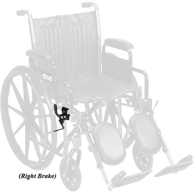 Right Brake Assembly for Silver Sport Wheelchair (Wheelchair - Accessories/Parts) - Img 1