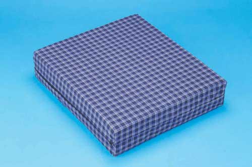 Foam Wheelchair Cushion Plaid 17.5 x19.5 x2-7/8 Comp Foam (Cushions - Foam) - Img 1