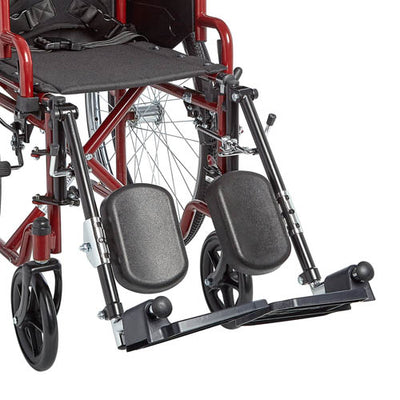 Elevated Legrests  Pair for item# ZG1600 and ZG1800 (Wheelchairs - Standard) - Img 1