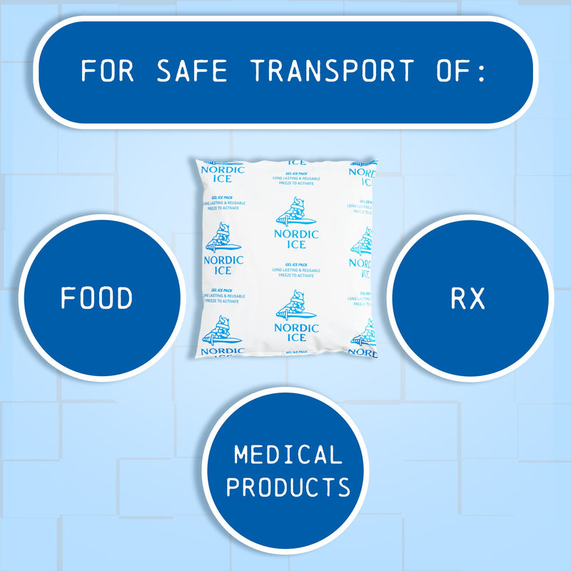 Nordic Ice Refrigerant Gel Pack, 5½ x 4 x ¾ Inch, 1 Each () - Img 4
