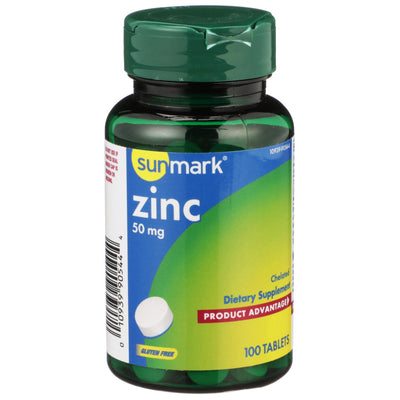 sunmark® Zinc Mineral Supplement, 1 Bottle (Over the Counter) - Img 6