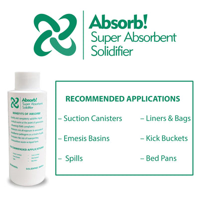 Absorb! Spill Control Solidifier, 1 Case of 175 (Fluid Management) - Img 3