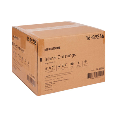 McKesson Adhesive Dressing, 6 x 6 Inch, 1 Bag of 30 (General Wound Care) - Img 4