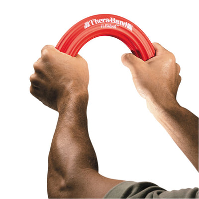 TheraBand® FlexBar® Resistance Exercise Bar, Red, Light Resistance, 1 Each (Exercise Equipment) - Img 1