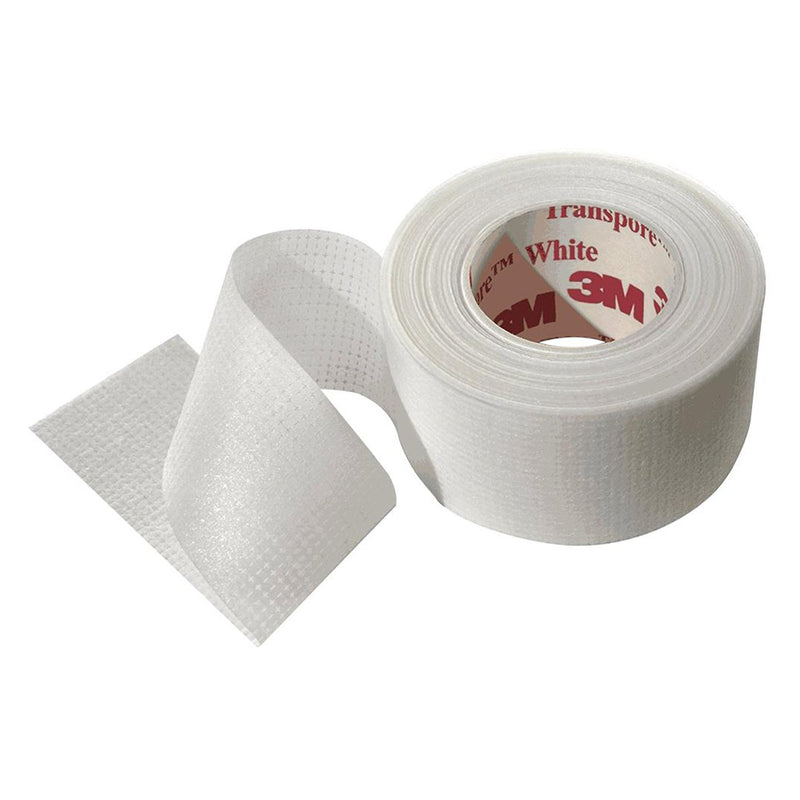 3M™ Transpore™ Plastic Medical Tape, 1/2 Inch x 10 Yard, Transparent, 1 Case of 240 (General Wound Care) - Img 2