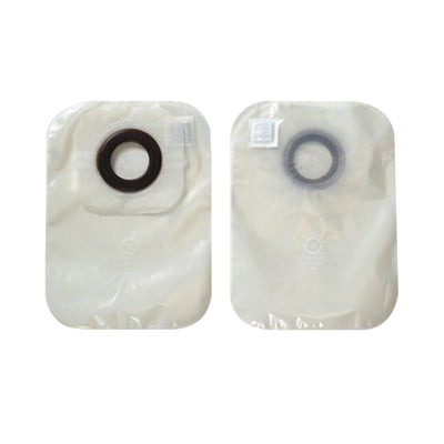 Karaya 5 One-Piece Closed End Transparent Colostomy Pouch, 12 Inch Length, 2½ Inch Stoma, 1 Box of 30 (Ostomy Pouches) - Img 1