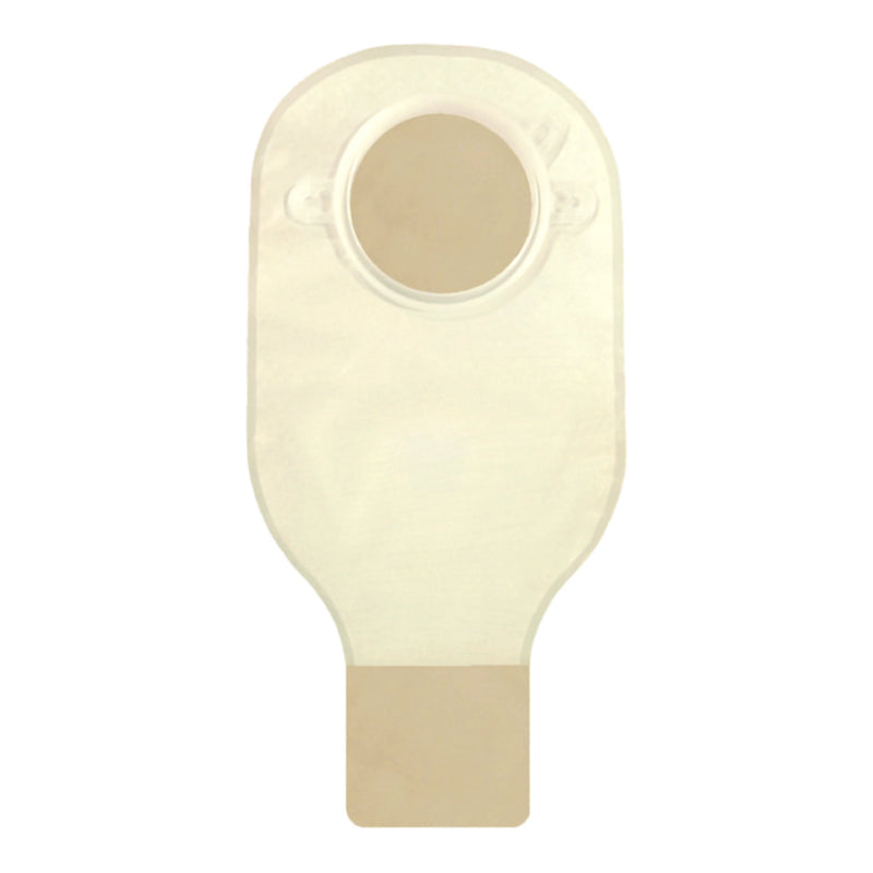 Securi-T™ Two-Piece Drainable Opaque Ostomy Pouch, 12 Inch Length, 1½ Inch Flange, 1 Box of 10 (Ostomy Pouches) - Img 1