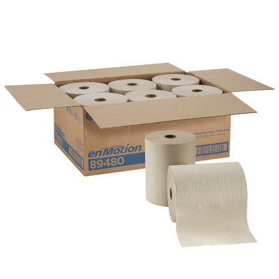 enMotion® Touchless Brown Paper Towel, 10 Inch x 800 Foot, 6 Rolls per Case, 1 Case of 6 (Paper Towels) - Img 1