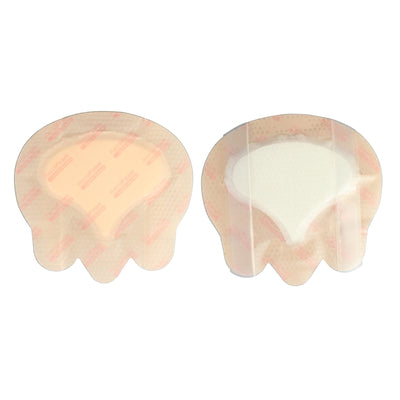 KerraFoam™ Gentle Border Silicone Foam Dressing, 6-7/10 x 6-9/10 Inch, 1 Each (Advanced Wound Care) - Img 2