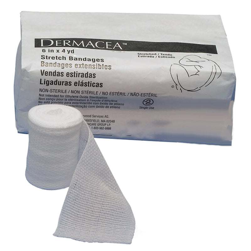 Dermacea™ Sterile Conforming Bandage, 6 Inch x 4 Yard, 1 Case of 4 (General Wound Care) - Img 1