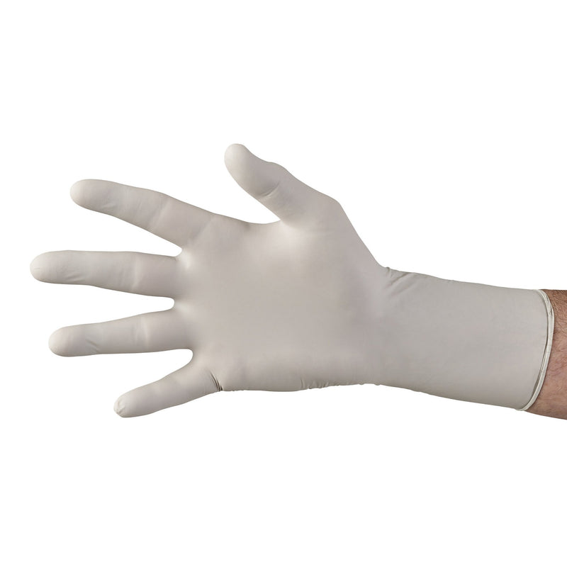 Sterling-Xtra® Extended Cuff Length Exam Glove, Small, Gray, 1 Box () - Img 4