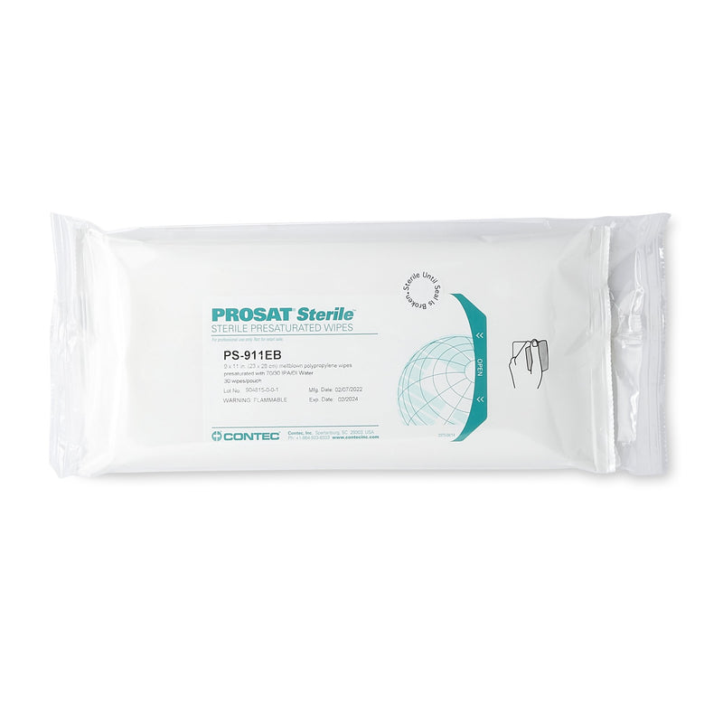 PROSAT® Sterile™ PreSaturated Cleanroom Wipe, 1 Case of 48 (Cleaners and Disinfectants) - Img 3