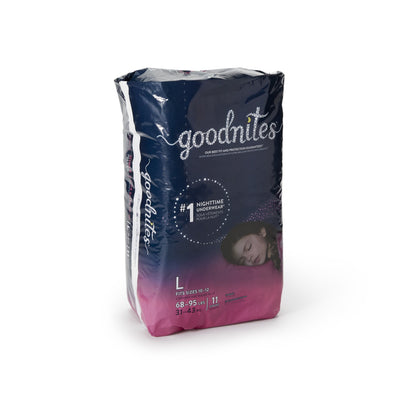 GoodNites® Absorbent Underwear, Large, 11 per Pack, 1 Pack of 11 () - Img 4