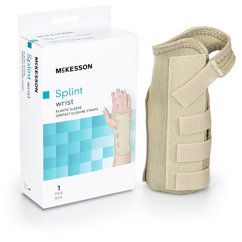 McKesson Left Wrist Splint, Small, 1 Each (Immobilizers, Splints and Supports) - Img 1