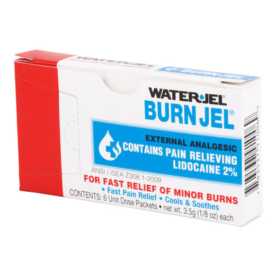 Water Jel® Burn Jel® Burn Relief, 3.5-gram packet, 1 Box of 6 (Over the Counter) - Img 3