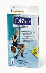 Jobst® Knee High Compression Closed Toe Stockings, Medium, 1 Pair (Compression Garments) - Img 1