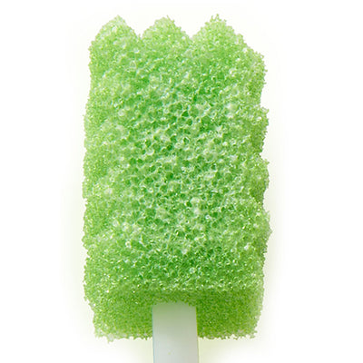 Toothette Plus Oral Swabsticks Foam Tip Untreated, 6" Length, Green, 1 Pack (Mouth Care) - Img 4
