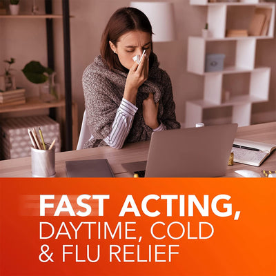 Vicks DayQuil Cold & Flu LiquiCaps™, 1 Carton of 24 (Over the Counter) - Img 4