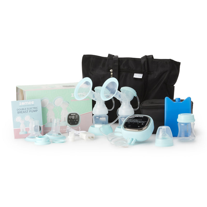 Zomee Double Electric Breast Pump Kit, 1 Each (Feeding Supplies) - Img 1