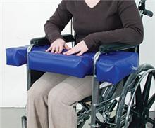 AliMed® Lap Buddy, 27.5 in. W x 9.5 in. D x 3 in. H, Air Cells, Blue, Inflatable, 1 Each (Chair Pads) - Img 1