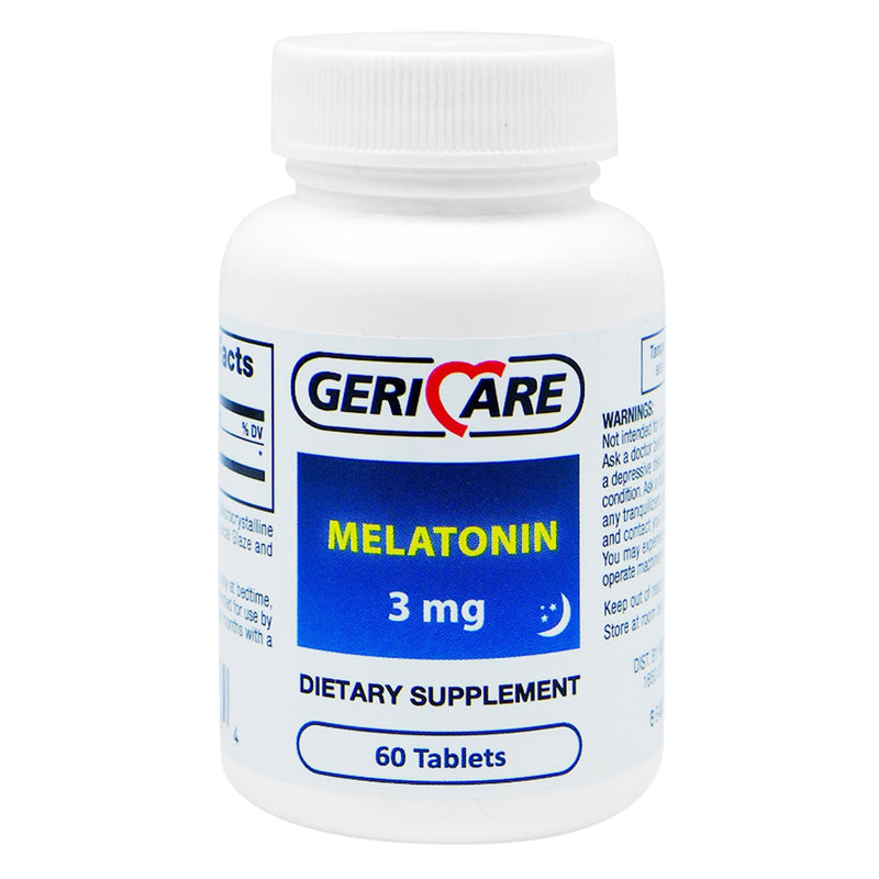 Geri-Care® Melatonin Natural Sleep Aid, 1 Bottle (Over the Counter) - Img 3