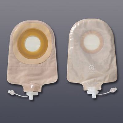 Premier™ One-Piece Drainable Transparent Urostomy Pouch, 9 Inch Length, 1½ Inch Stoma, 1 Box of 10 (Ostomy Pouches) - Img 1