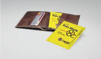 CPR Face Shield CPR Barrier, 1 Box of 50 (CPR Face Shields) - Img 1