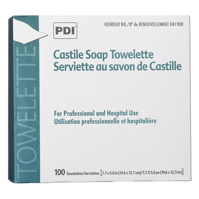 PDI® Scented Castile Soap Towelettes, Individual Packet, 1 Case of 1000 (Skin Care) - Img 2