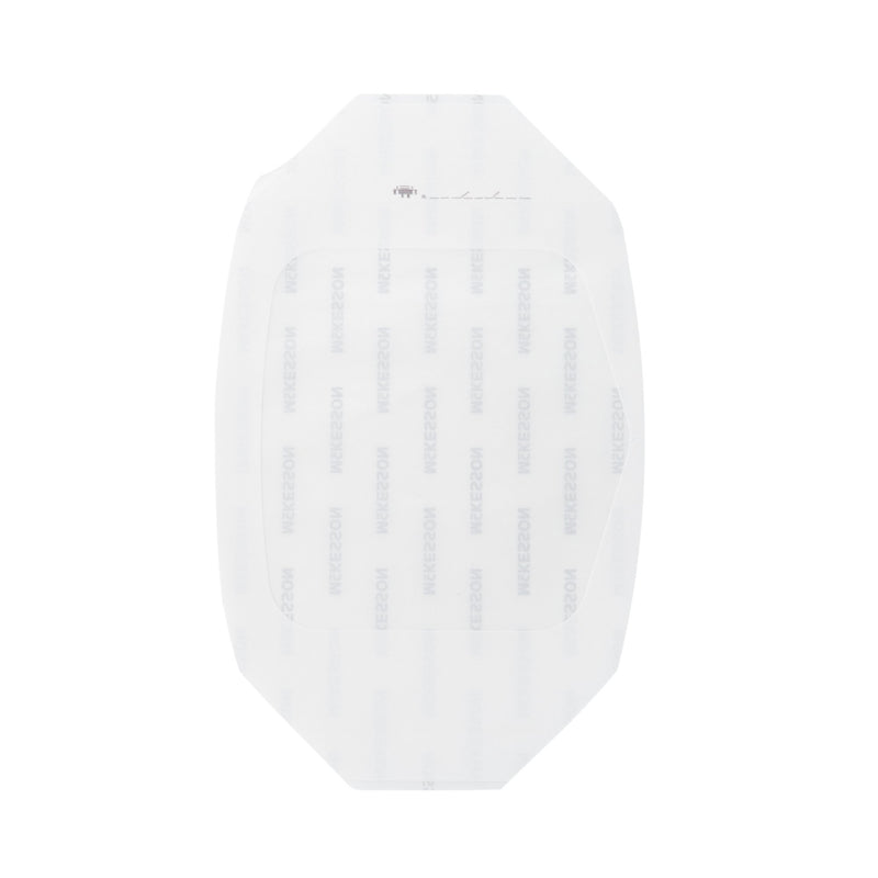 McKesson Octagonal Sterile Dressing with Frame-Style Delivery, 6 x 8 Inch, Transparent, 1 Box of 10 (Advanced Wound Care) - Img 3