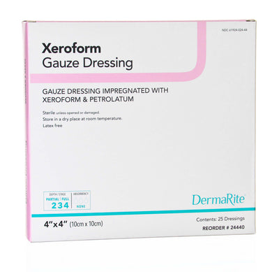 Xeroform™ Xeroform Petrolatum Impregnated Dressing, 4 x 4 Inch, 1 Each (Advanced Wound Care) - Img 1