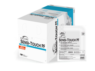 Encore® Sensi-Touch® PF Latex Surgical Glove, Size 6.5, Natural, 1 Box of 50 () - Img 1