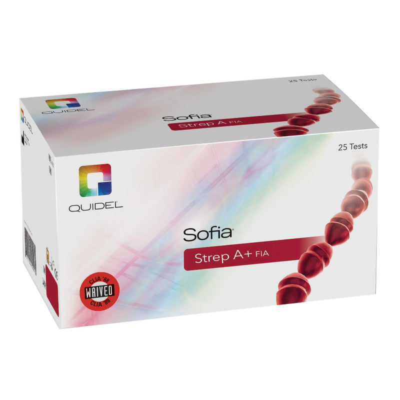 Sofia® Strep A+ FIA Strep A Fluorescence Immunoassay (FIA) Rapid Test Kit, 1 Case of 12 (Test Kits) - Img 1