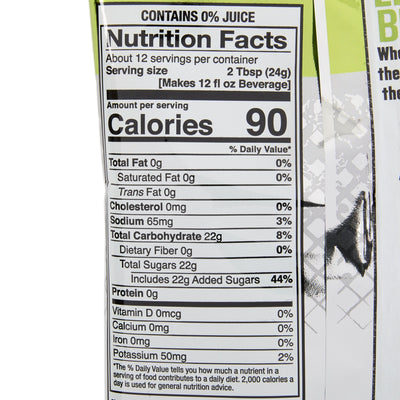 Sqwincher® Powder Pack® Lemon-Lime Electrolyte Replenishment Drink Mix, 1 Box of 20 () - Img 2