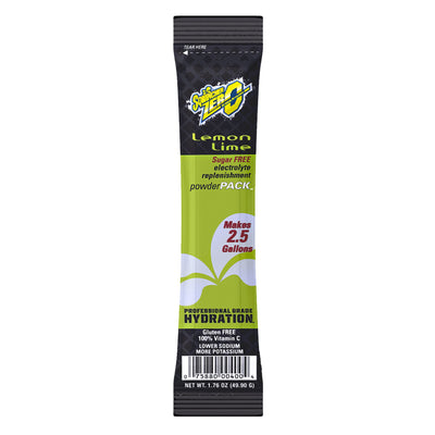 Sqwincher® Zero Lemon-Lime Electrolyte Replenishment Drink Mix, 1.76 oz. Packet, 1 Case of 32 () - Img 1