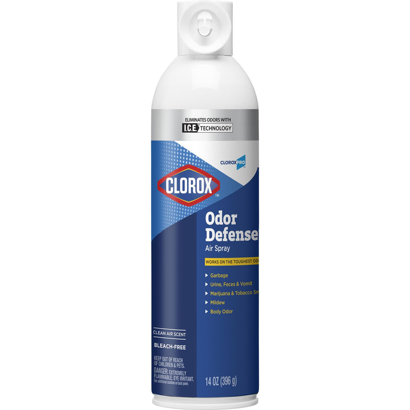 FRESHNER, AIR CLOROX ODOR DEFENSE 14OZ CAN (12/CT) (Air Fresheners and Deodorizers) - Img 1