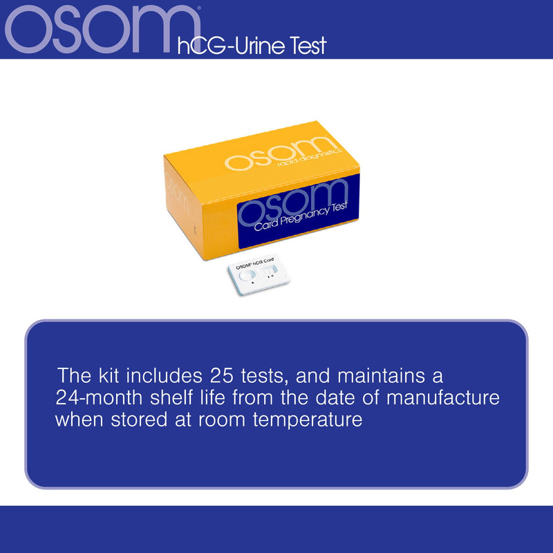 OSOM® Rapid Test Kit, hCG Pregnancy Test, 1 Kit (Test Kits) - Img 4