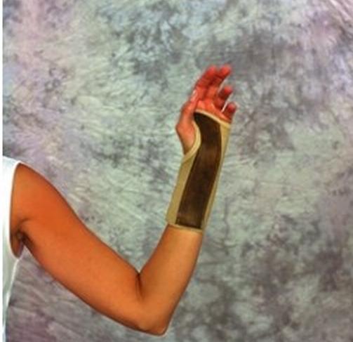 WRIST BRACE, ELAS AMBIDEX BGE MED (Immobilizers, Splints and Supports) - Img 1