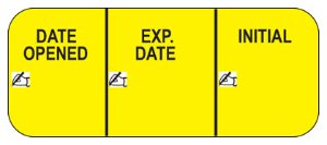 Indeed Pre-Printed / Write On Label, 5/8 x 1-1/2 Inch, 1 Pack of 1000 (Labels) - Img 1