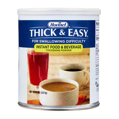 Thick & Easy® Food and Beverage Thickener, 8-ounce Canister, 1 Case of 12 (Nutritionals) - Img 1