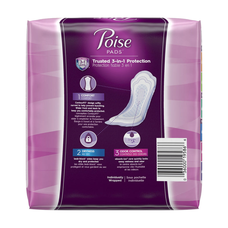 Poise Bladder Control Pads, Adult Women, Disposable, 1 Pack of 20 () - Img 5