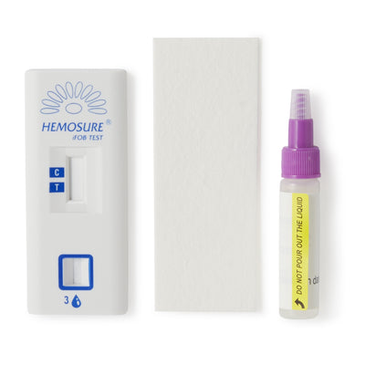 Hemosure® Fecal Occult Blood Colorectal Cancer Screening Rapid Test Kit, 1 Box (Test Kits) - Img 2