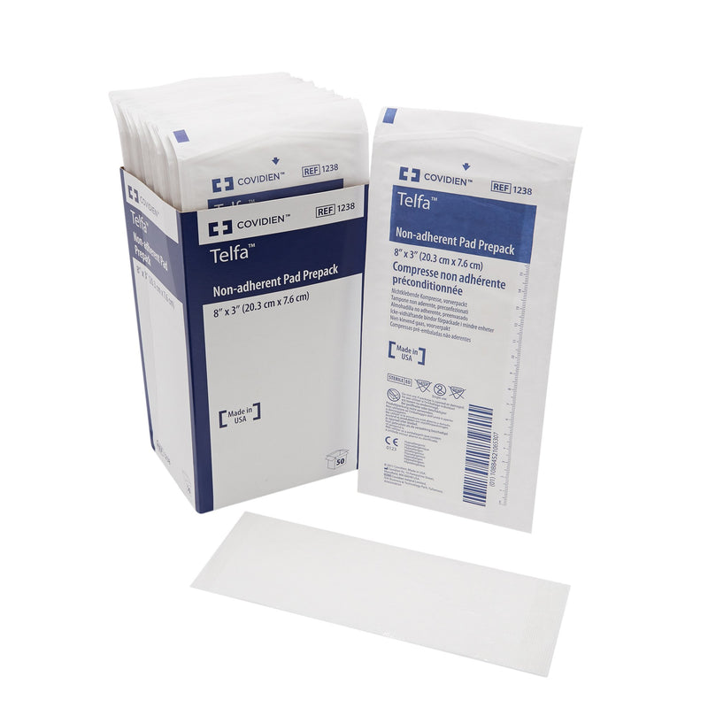 Telfa™ Ouchless Nonadherent Dressing, 3 x 8 Inch, 1 Each (General Wound Care) - Img 1