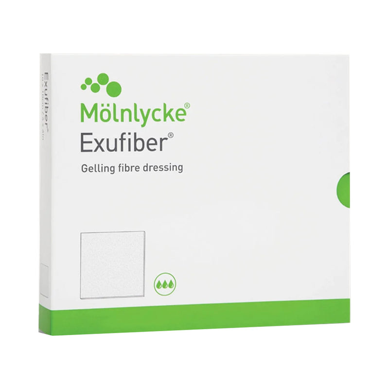 Exufiber® Gelling Fiber Dressing, 2 x 45 Centimeter, 1 Box of 5 (General Wound Care) - Img 2