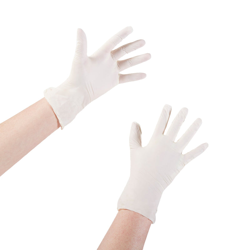 McKesson Stretch Vinyl Exam Glove, Small, Ivory, 1 Box of 100 () - Img 5