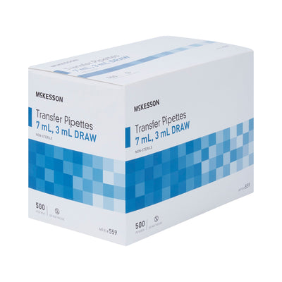 McKesson Transfer Pipette, 3 mL Draw Volume, 1 Box (Laboratory Glassware and Plasticware) - Img 6