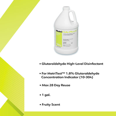 MetriCide Plus 30® Glutaraldehyde High Level Disinfectant, 1 Case of 4 (Cleaners and Solutions) - Img 3