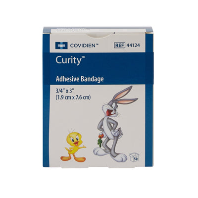 Curity™ Assorted Looney Tunes Adhesive Strip, ¾ x 3 Inch, 1 Case of 24 (General Wound Care) - Img 2