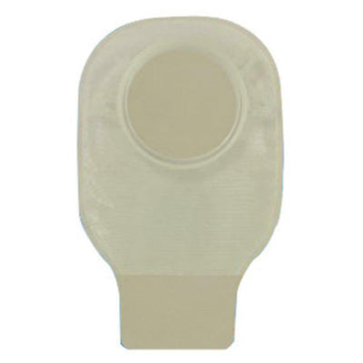 Securi-T™ Two-Piece Drainable Opaque Ostomy Pouch, 9 Inch Length, 1½ Inch Flange, 1 Box of 10 (Ostomy Pouches) - Img 1