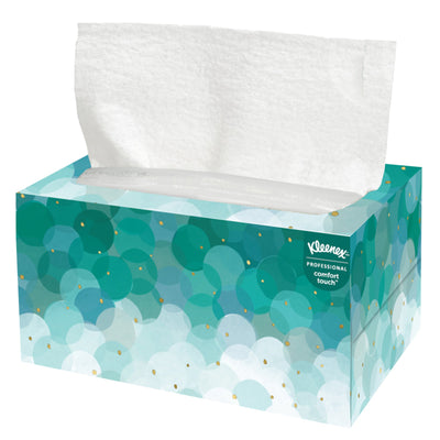 Kleenex® Ultra Soft 1-Ply Guest Towel Pop Up Box, 70 Sheets per Box, 1 Case of 18 (Paper Towels) - Img 2